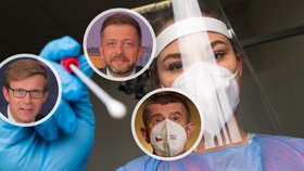 Testování očkovaných i v Česku? Andrej Babiš (ANO), Martin Kupka (ODS) a Vít Rakušan (STAN) ve shodě (20. 11. 2021)