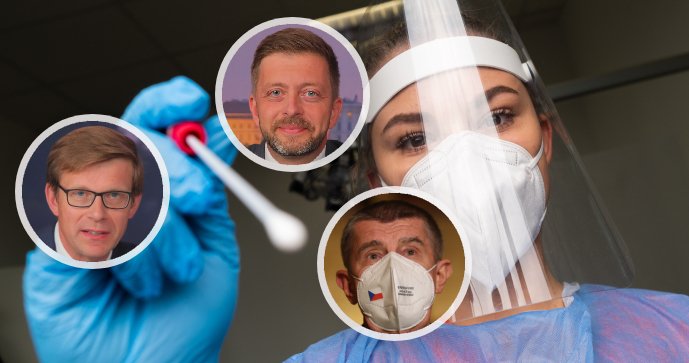 Testování očkovaných i v Česku? Andrej Babiš (ANO), Martin Kupka (ODS) a Vít Rakušan (STAN) ve shodě (20. 11. 2021)