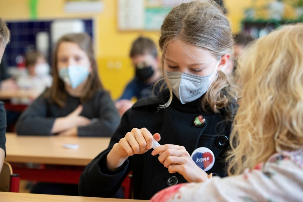 Testování na koronavirus ve školách