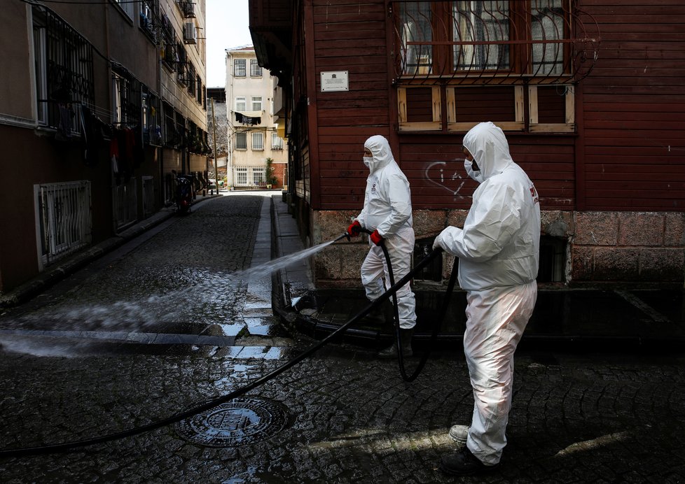 Světová pandemie koronaviru v Turecku, (20.03.2020).