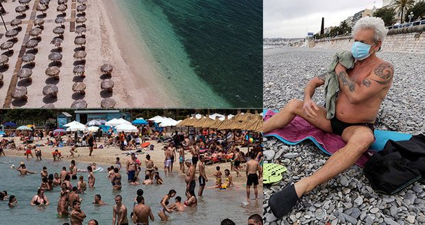 Rozestupy ve vodě i na pláži, roušky a rukavice. Jak bude dovolená u moře letos vypadat?