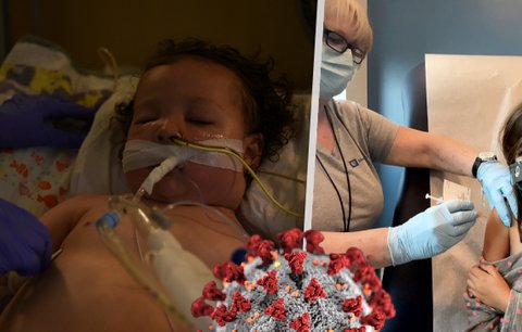 Omikron u dětí vyvolává vážné infekční onemocnění, varují lékaři. Nemohou dýchat a končí na JIP