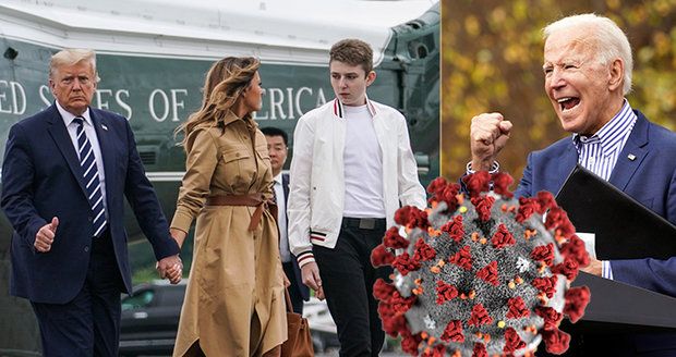 Trump odmítl, že by vzdal boj s pandemií. „Syn překonal virus za 15 minut,“ chlubil se