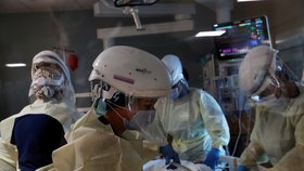 Nemocnice na Floridě a tamní boj s koronavirem na jednotce intenzivní péče (21. 9. 2021)