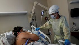 Nemocnice na Floridě a tamní boj s koronavirem (21. 9. 2021)