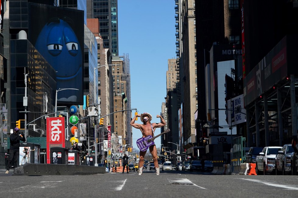 New York se stal epicentrem nákazy v USA. (25.3.2020)