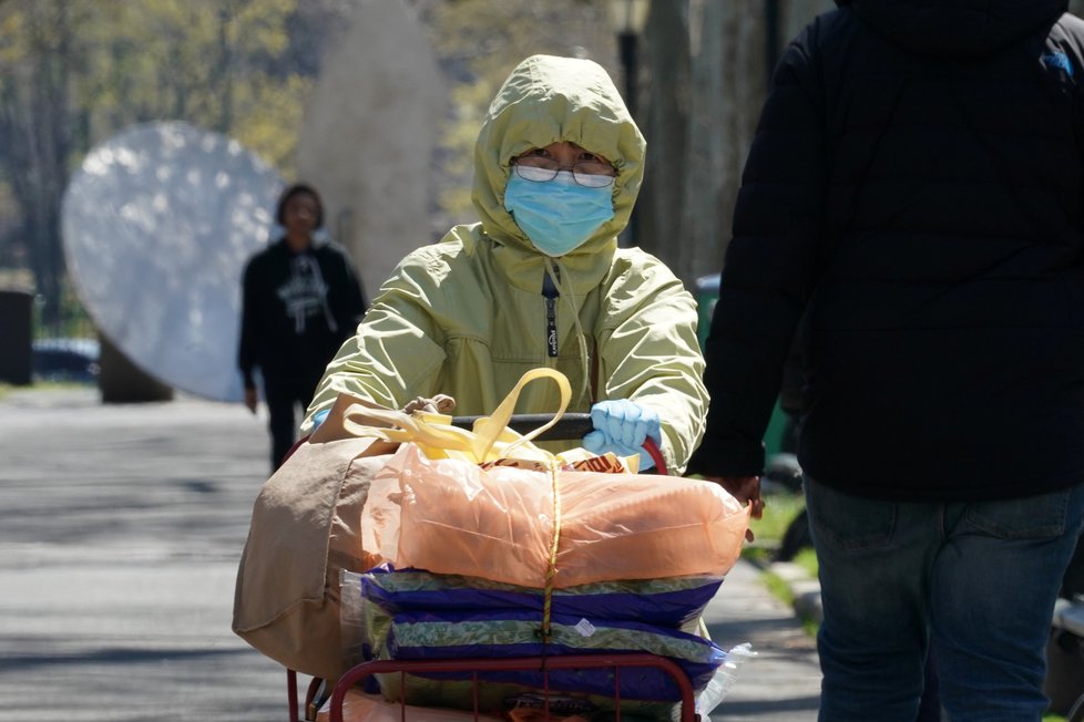 Pandemie koronaviru v americkém státě New York (15. 4. 2020)