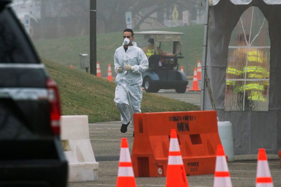 Světová pandemie koronaviru USA (20.03.2020)