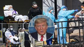 Koronavirus v USA: Podle Trumpa nemoc není tak nakažlivá, případů ale přibývá.