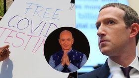 Jak pandemii tráví američtí boháči: Bezos kupuje nemovitosti, Zuckerberg řádí na Havaji, nespočet miliardářů se baví na zakázaných party.