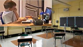 Koronavirus v USA: Jen některé školy se otevřely studentům, ostatní zůstávají uzavřené a plní online výuku, některé instituce zkouší venkovní učebny.