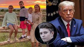 „Otevřete školy,“ bouřil Trump. Vrátí se do lavic i jeho vnoučata a nejmladší syn Barron (14)?