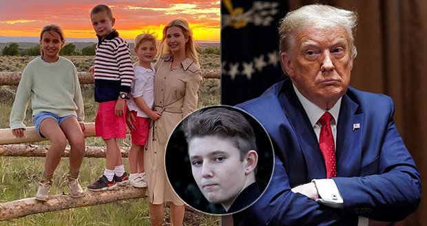 Trump tlačí na otevření škol. Vrátí se do lavic i jeho vnoučata a syn Barron (14)?