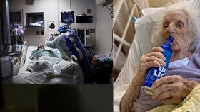 „Kurážná babička“ (103) porazila koronavirus. Uzdravení oslavila milovaným pivem