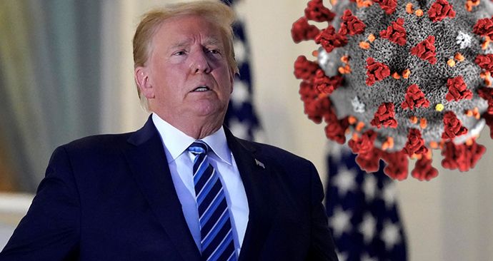 Trumpova nákaza koronavirem vyvolala konspirace, lidé mluví o dvojníkovi či naplánované infekci