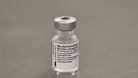 Očkování proti covidu vakcínou Pfizer.