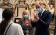 Princ William s manželkou navštívili vakcinační centrum ve Westminster Abbey.