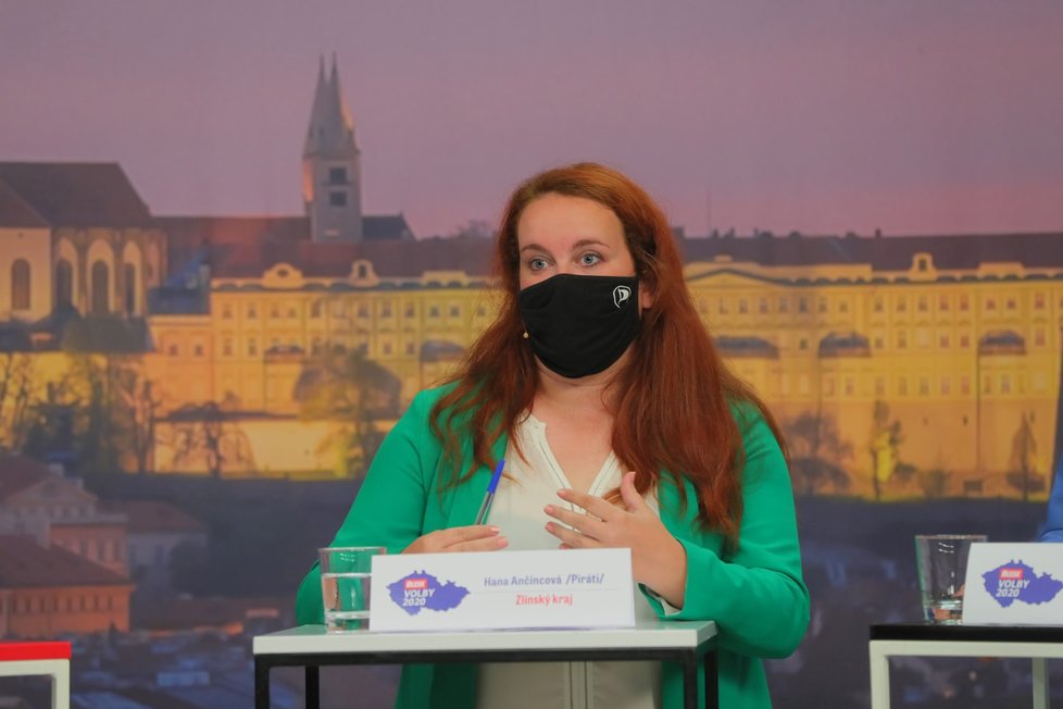 Krajská debata Blesku o zdravotnictví: Hana Ančincová (Piráti)