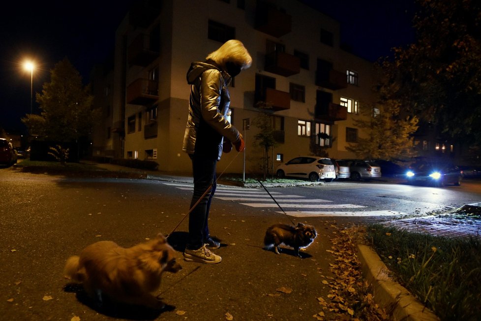 Zákaz nočního vycházení v Česku. Bez neodkladného důvodu nebo psa lidé nesmí ven mezi 21:00 a 4:59 (28. 10. 2020)