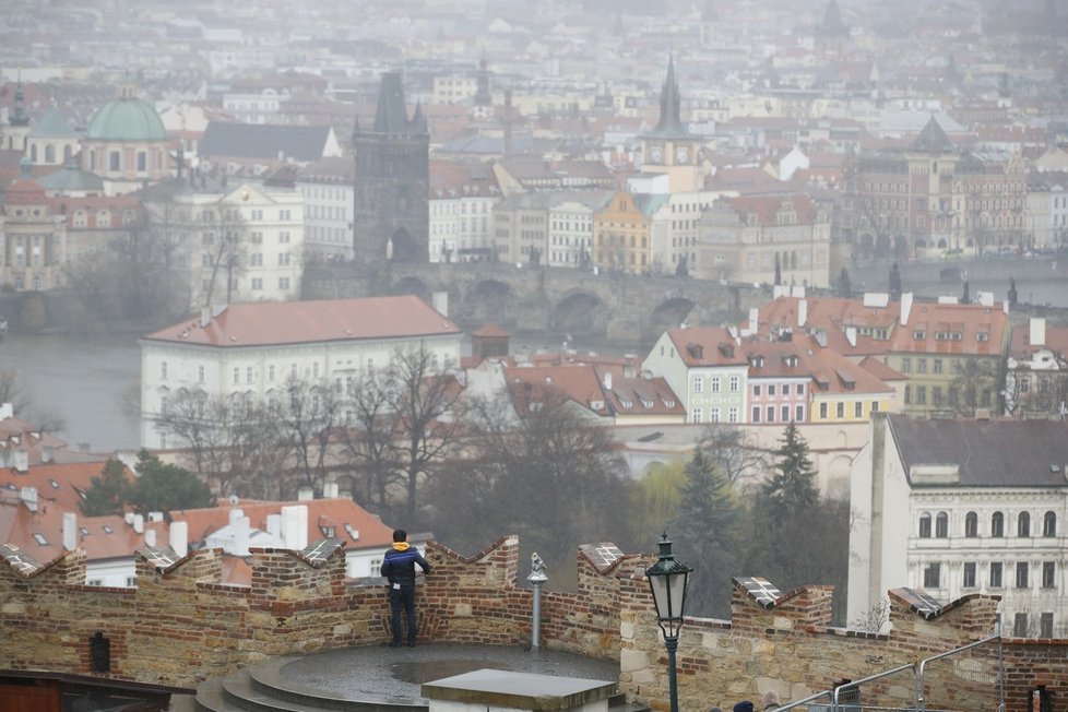 Praha bez turistů, 12.3.2020