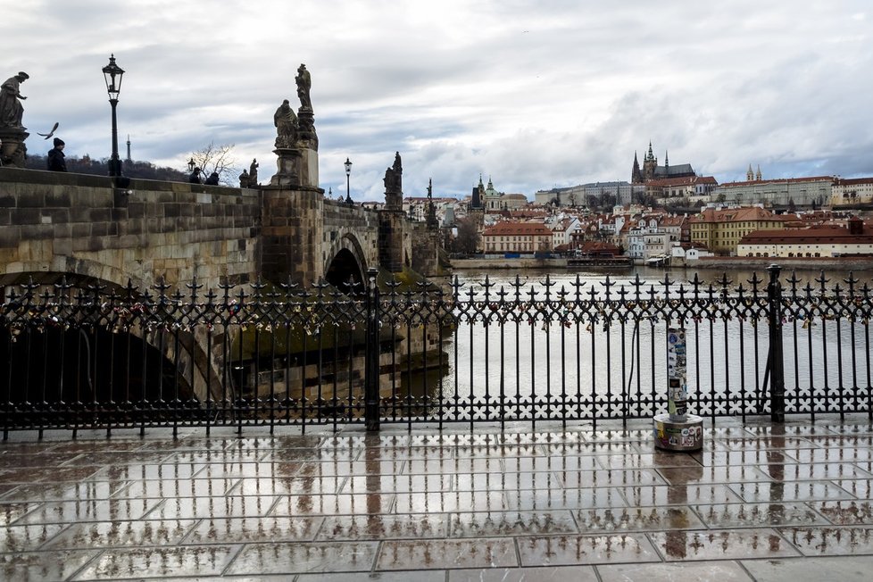 Praha bez turistů, 12.3.2020