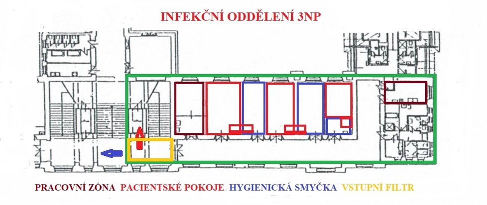 Nové oddělení KOVES v nemocnici Na Františku se bude starat o seniory nakažené virem SARS-CoV2