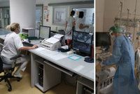 Na přístrojích a na břiše, tak vypadá nejtěžší průběh nemoci: Těchto pacientů je v Česku 77!