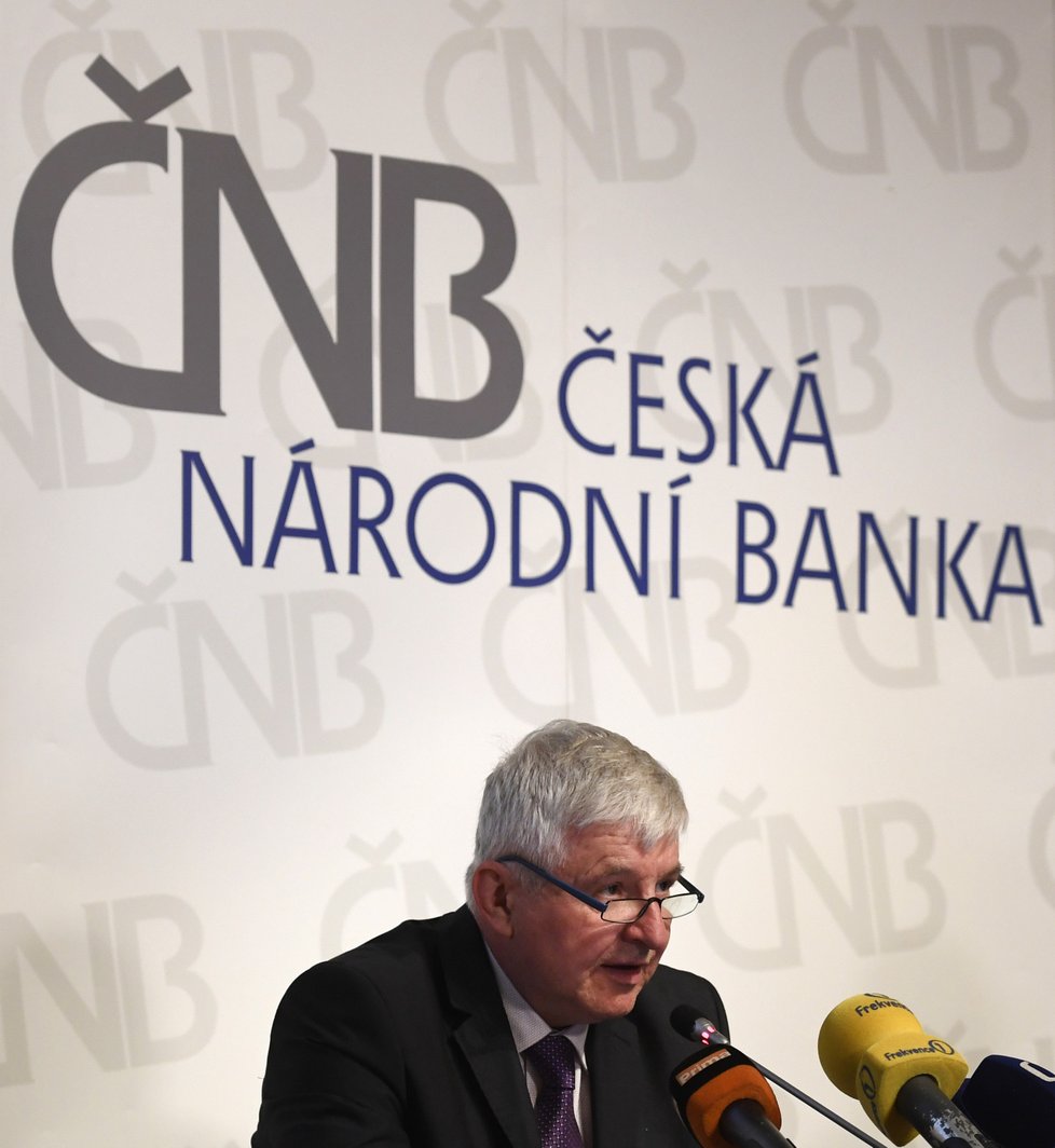 Guvernér České národní banky Jiří Rusnok.