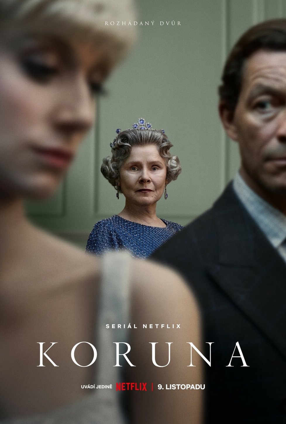 Seriál Koruna (The Crown) sleduje politické soupeření a osobní životy za vlády královny Alžběty II. a události, které určovaly dějiny druhé poloviny 20. století.