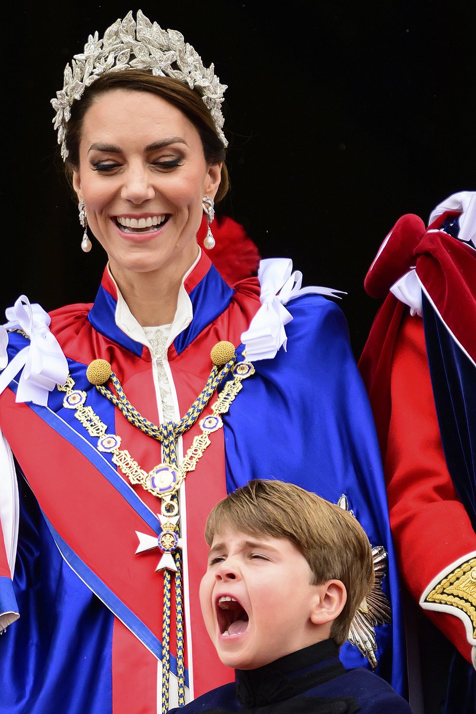 Princezna Kate při korunovaci