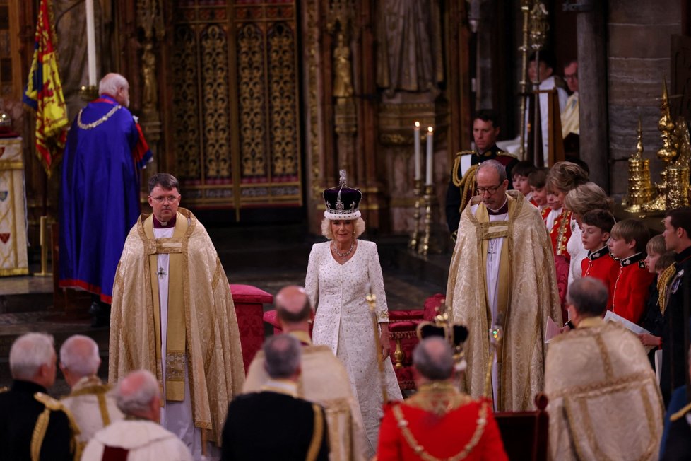 Korunovace krále Karla: Královna-choť Camilla