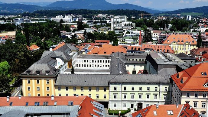 Koruntanská metropole Klagenfurt