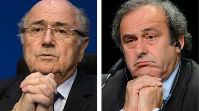 Blatter a Platini