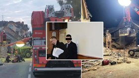 Při výbuchu v Koryčanech zemřeli Jaroslav a Marek: Hasiči o úniku plynu věděli jen z SMS
