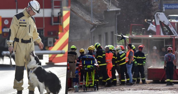 Exploze plynu v Koryčanech zabila dva hasiče: Těhotná žena přežila jen náhodou!