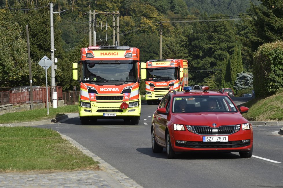 V Koryčanech na Zlínsku došlo k výbuchu v domě.