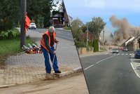 Velký smutek v technických službách v Koryčanech: Uklízejí tam, kde zemřel kolega Marek (†46)