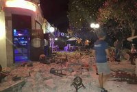 Silné zemětřesení v Řecku: Na ostrově Kos zemřeli nejméně dva lidé