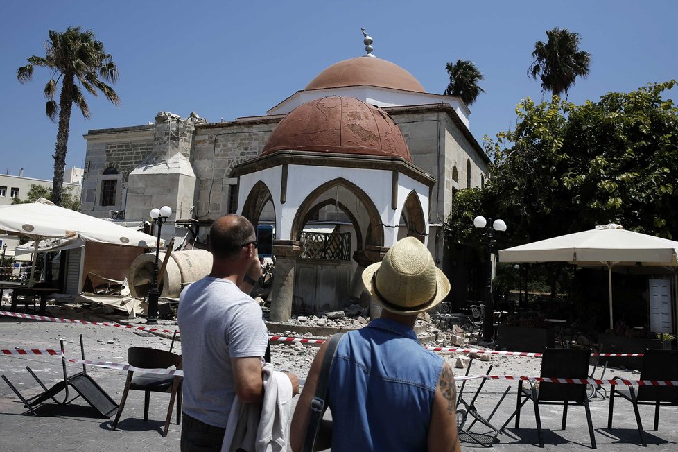 Řecký ostrov Kos postihlo v minulých týdnech silné zemětřesení.
