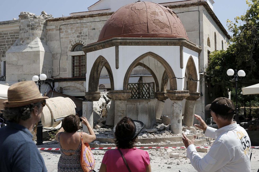 V roce 2017 zasáhlo silné zemětřesení řecký ostrov Kos.