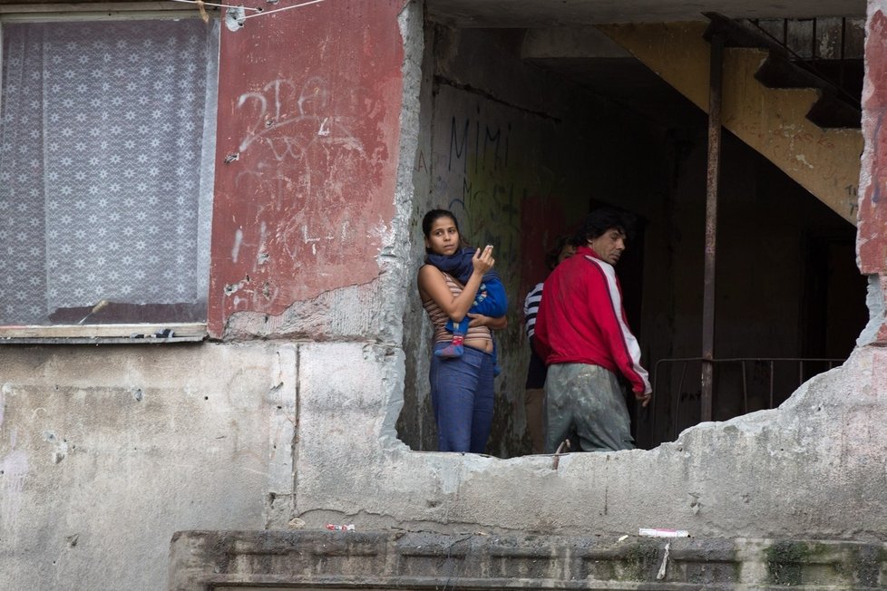 Podmínky pro život v romském ghettu jsou otřesné