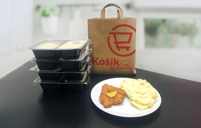 E-shop Košík.cz rozváží již nyní zachlazené hotovky. Ve vlastní kuchyni bude produkovat i pasterizovaná jídla. E-shop Košík.cz rozváží již nyní zachlazené hotovky. Ve vlastní kuchyni bude produkovat i pasterizovaná jídla.