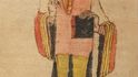 Vyobrazení Kosmy v lipském rukopise jeho kroniky