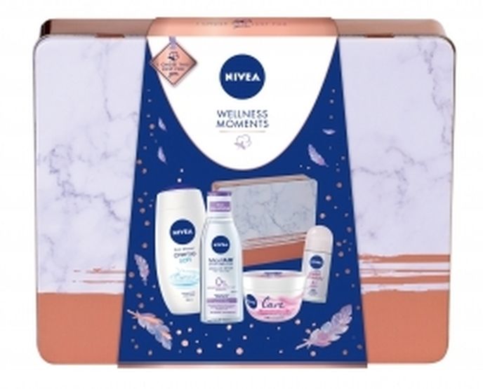 Dárkova sada pro domácí wellness chvilky, Nivea, 530 Kč