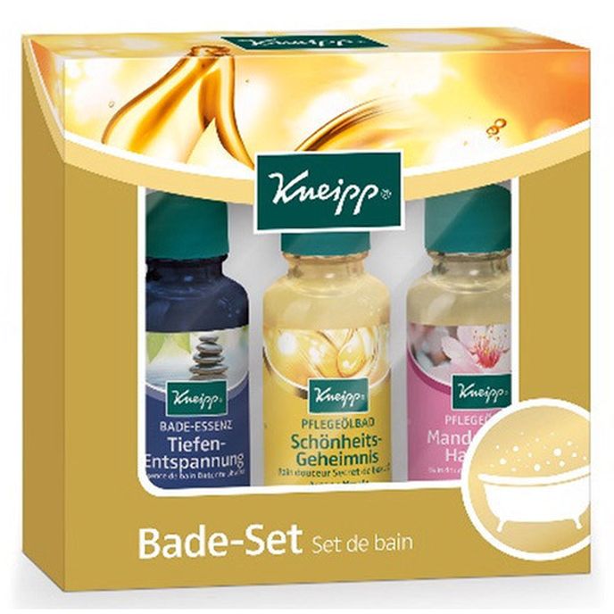 Kazeta olejů do koupele, Kneipp, kneipp.cz, 129 Kč/3x 20 ml