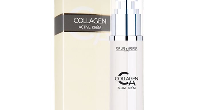 Jemný pleťový krém Collagen Active, For Life and Madaga, forlifemadaga.com, 696 Kč/50 ml