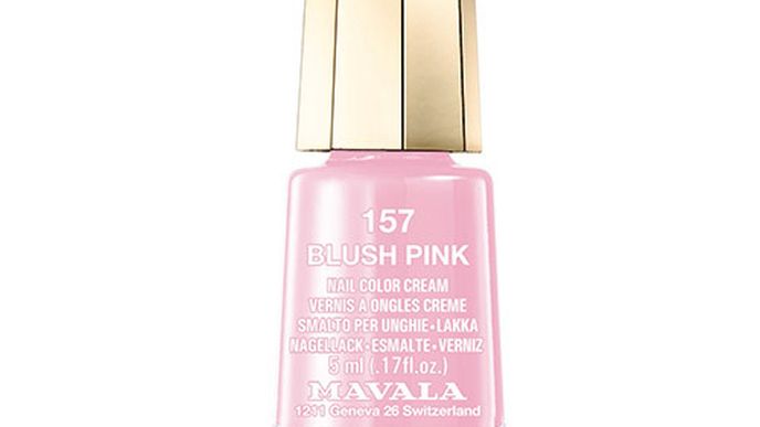 Lak na nehty Minicolor Delicate Collection, odstín Blush Pink, Mavala, koupíte v síti parfumérii FAnn nebo na fann.cz, 149 Kč/5 ml