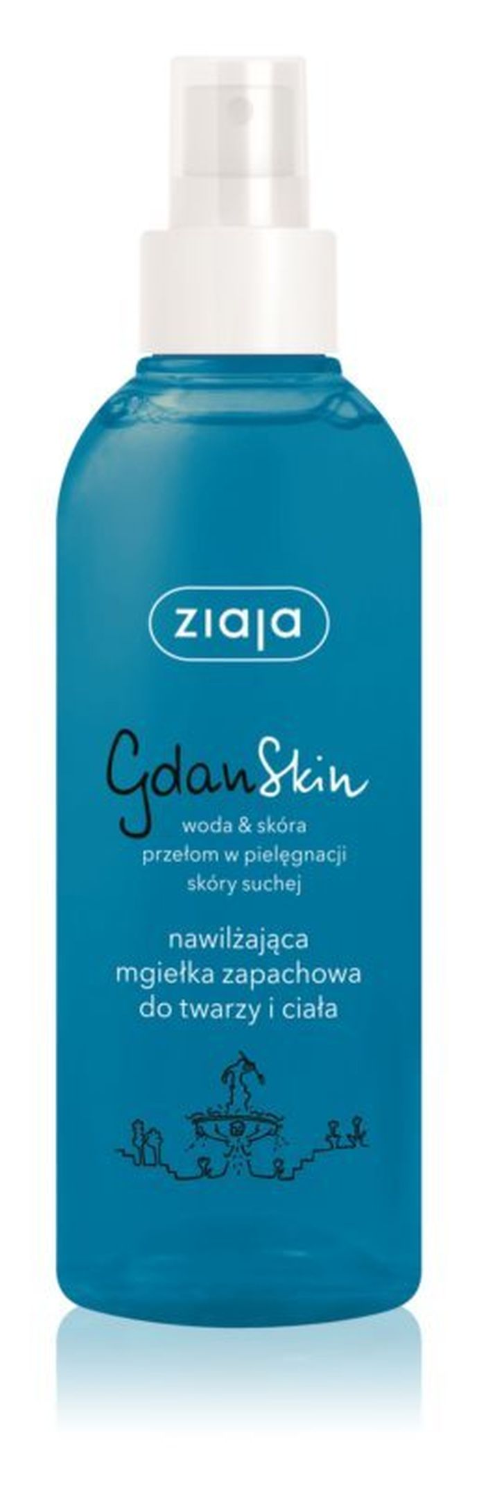 Hydratační mlha na obličej Gdan Skin, Ziaja, notino.cz, 94 Kč/200 ml