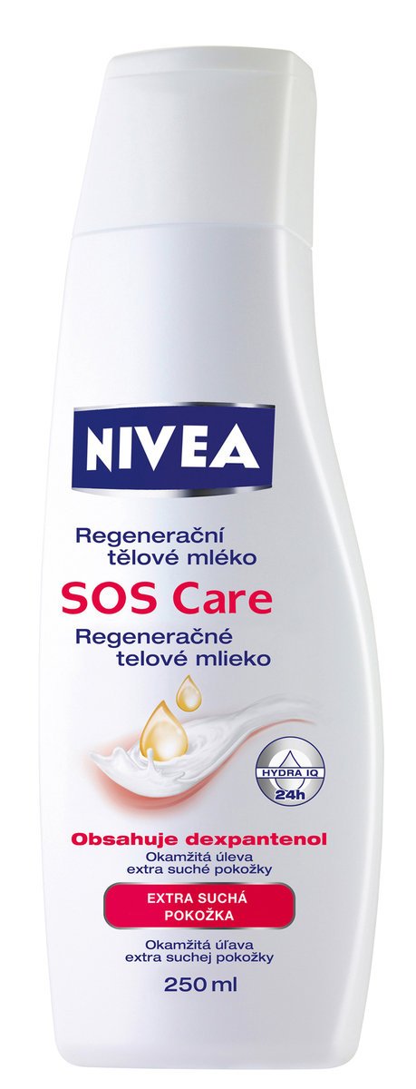 Regenerační tělové mléko S. O. S., Nivea, 114,90 Kč