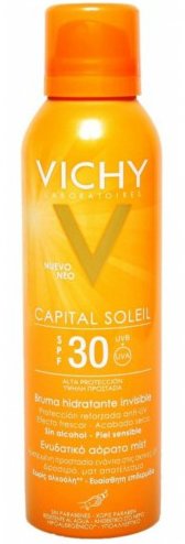 Vichy Neviditelný ochranný sprej Capital Soleil SPF 30, 556 Kč, koupíte v síti lékáren